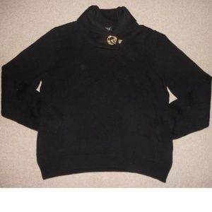 Ralph Lauren Sweater with Gold Detail